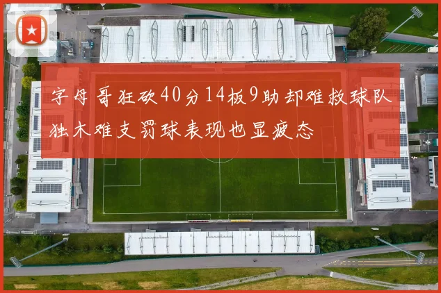 字母哥狂砍40分14板9助却难救球队独木难支罚球表现也显疲态